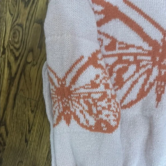 Pink Butterfly Sweater - medium - Picture 2 of 4
